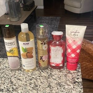 All new products The almond oil is to die for